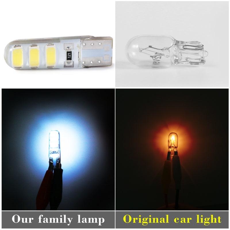 5PCS T10 Waterproof Led Lamp W5W 5630 6Led for Light Car 6SMD 5730 T10 - KinglyDay