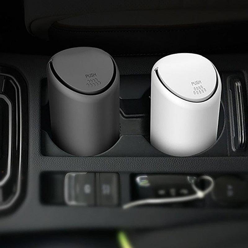 Auto Car Garbage Can Car Trash Can Silicone Garbage Dust Case Holder Rubbish Bin Auto Organizer Storage Box - KinglyDay