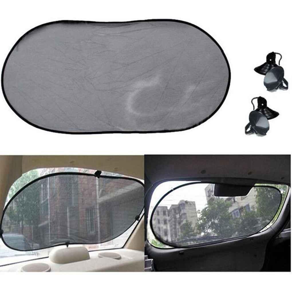 Auto Rear Sun Shade Vehicle Shield Visor Protection Back Car Window Shade Mesh Sunshade Screen Heat Insulation UV Protection - KinglyDay