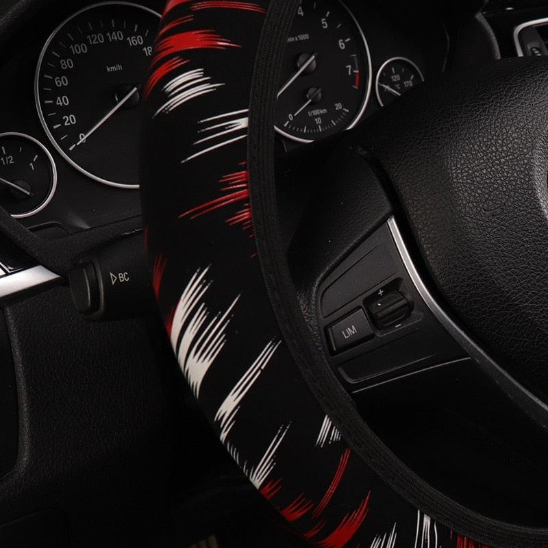 Car Accessories Wheel Cover On The Steering Wheel Braid On The Steering Wheel Cover Case Auto Supplies - KinglyDay