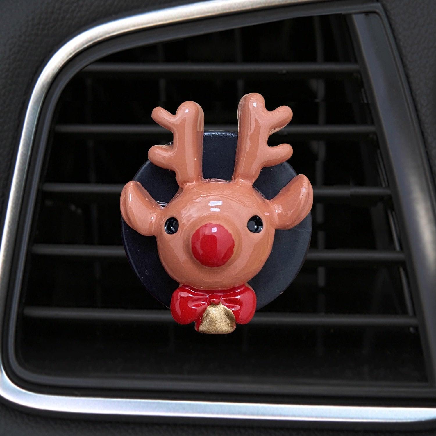 Car Air Freshener Auto Creative Christmas Air Vent Clip Parfum Flavoring Ventilation Outlet Aromatherapy Automotive Interior - KinglyDay