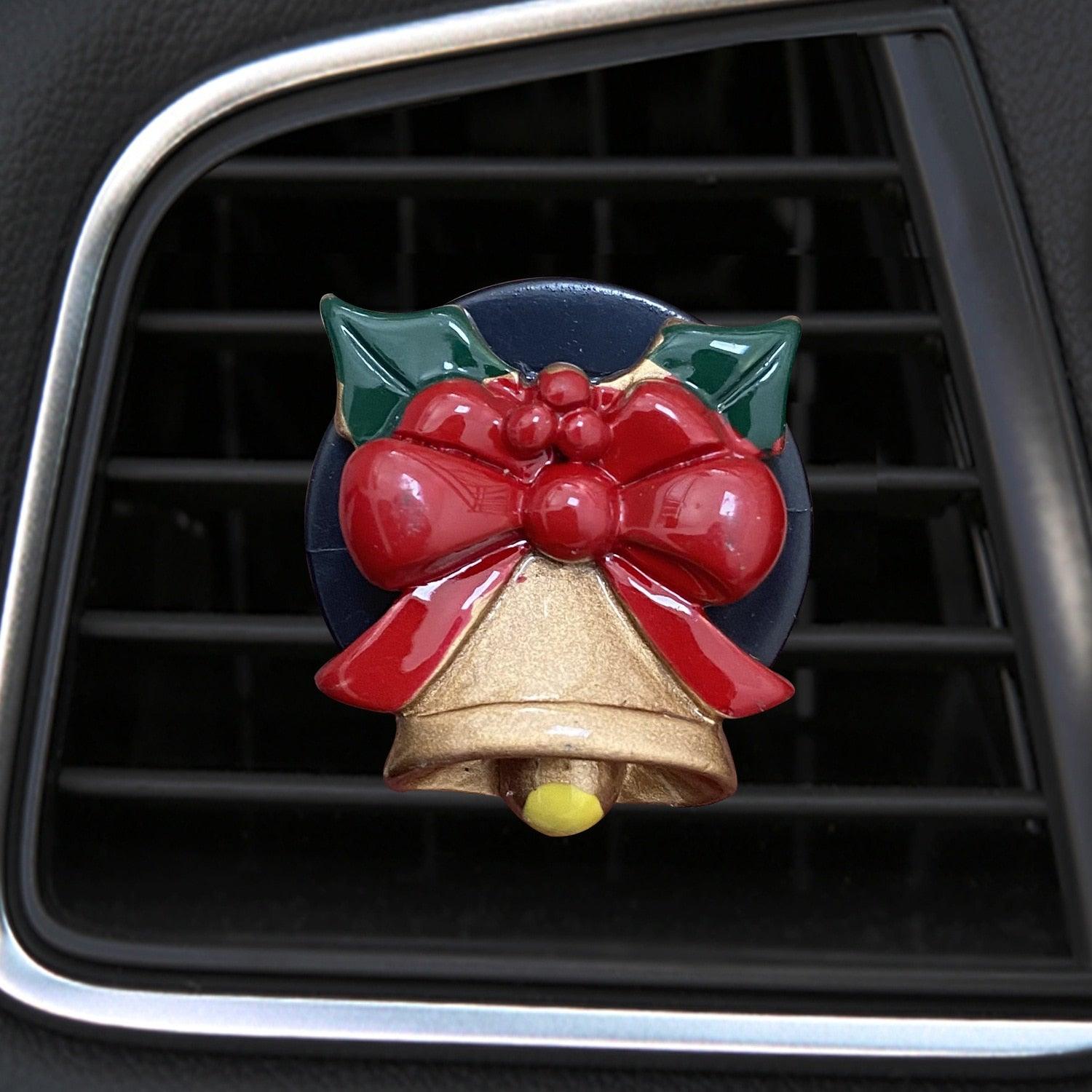 Car Air Freshener Auto Creative Christmas Air Vent Clip Parfum Flavoring Ventilation Outlet Aromatherapy Automotive Interior - KinglyDay