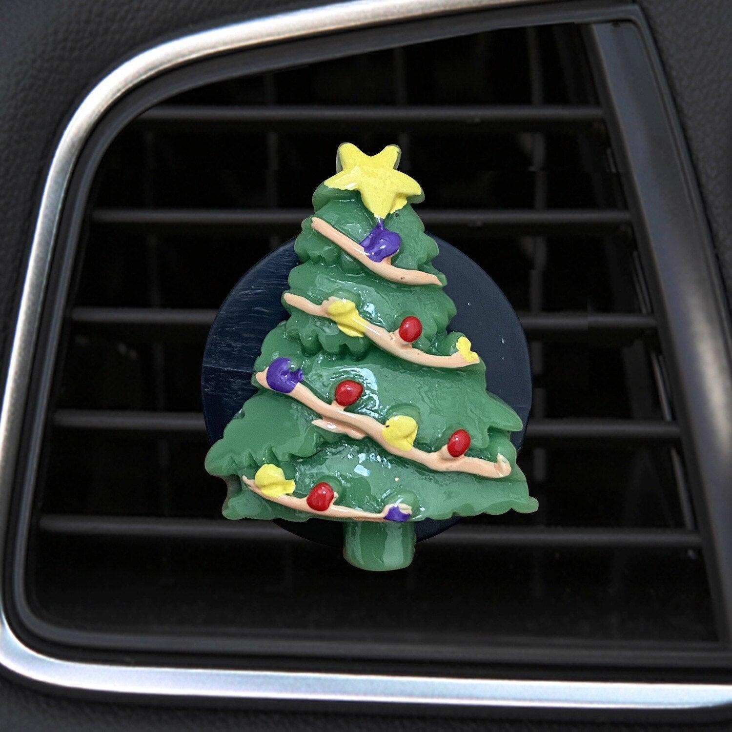 Car Air Freshener Auto Creative Christmas Air Vent Clip Parfum Flavoring Ventilation Outlet Aromatherapy Automotive Interior - KinglyDay