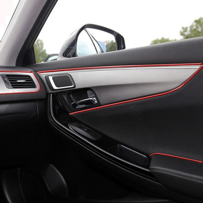 Car Decorative Trim Strips Styling Auto Accessories Interior Exterior Moulding Strip Line Pink And Purple Color - KinglyDay