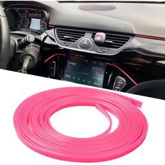 Car Decorative Trim Strips Styling Auto Accessories Interior Exterior Moulding Strip Line Pink And Purple Color - KinglyDay