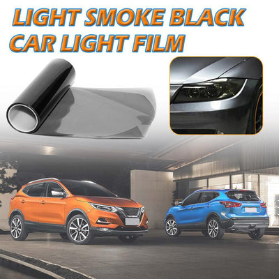 Car Light Smoke Black Tint Film Vinyl Sticker Wrap Taillights Headlights Fog Lamp Covering Flm - KinglyDay