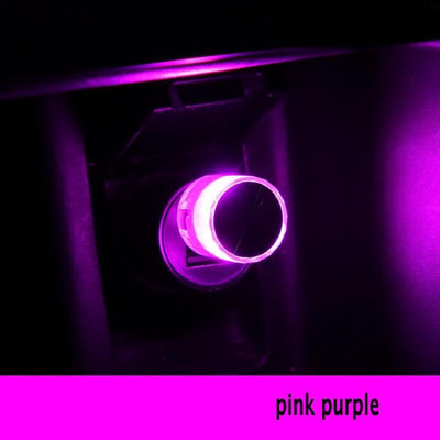 Car Mini USB LED Ambient Light Decorative Atmosphere Lamps for Interior Environment Auto PC Computer Portable Light Plug Play - KinglyDay