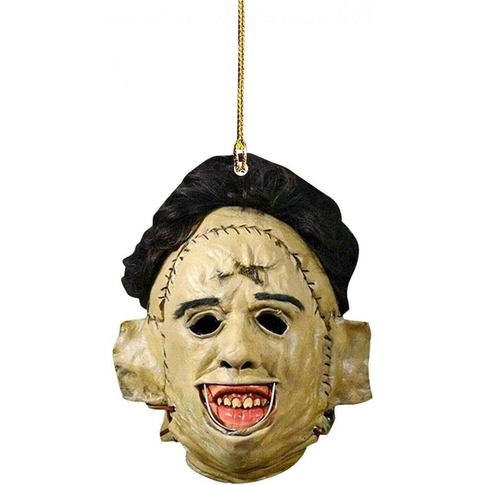 Car Mirror Pendant Ornament Halloween Christmas Horror Decoration Horror Movie Character Personalized Hanging Ornaments - KinglyDay
