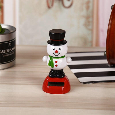 Car Ornament Creative Solar Swing Doll Shaking Santa Claus Gift Cartoon Christmas Gifts Car Decoration for Children - KinglyDay