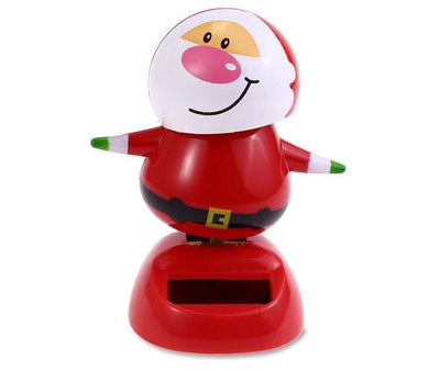 Car Ornament Creative Solar Swing Doll Shaking Santa Claus Gift Cartoon Christmas Gifts Car Decoration for Children - KinglyDay