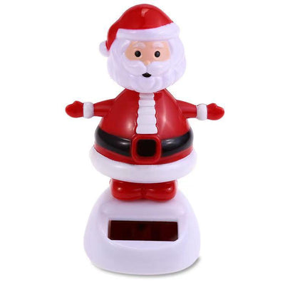 Car Ornament Creative Solar Swing Doll Shaking Santa Claus Gift Cartoon Christmas Gifts Car Decoration for Children - KinglyDay