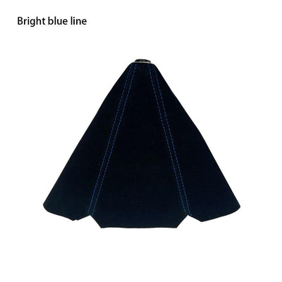 Car Shift Gear Stick Dust-proof Cover Handbrake Handle Faux Leather Cover for BMW E30 E36 E34 E46 Z3 Manual Models - KinglyDay