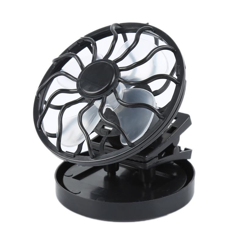 Car Solar Fan Sun Energy Cell Cooling Usb Portable Fan Cooler Mini Fan Clip-on Hat For Summer Electrical Appliances For Camping - KinglyDay