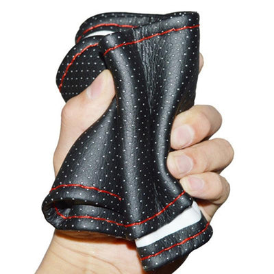 Car Steering Wheel Braid Cover Needles And Thread Artificial Leather Car Covers Suite 7 Color DIY Texture Soft Auto Accessories - KinglyDay
