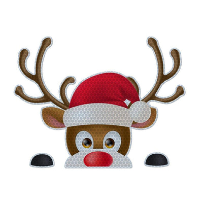 Car Sticker Festival Supplies Luminous Christmas Refrigerator Magnets Sticker Party Props Creative Crafts for Automobile Offices - KinglyDay