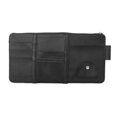 Car Styling Visor Organizer Auto Sun Visor Storage Pouch Car Organizer Sunglasses Holder Card Organizer Ticket Pocket Pen Holder - KinglyDay