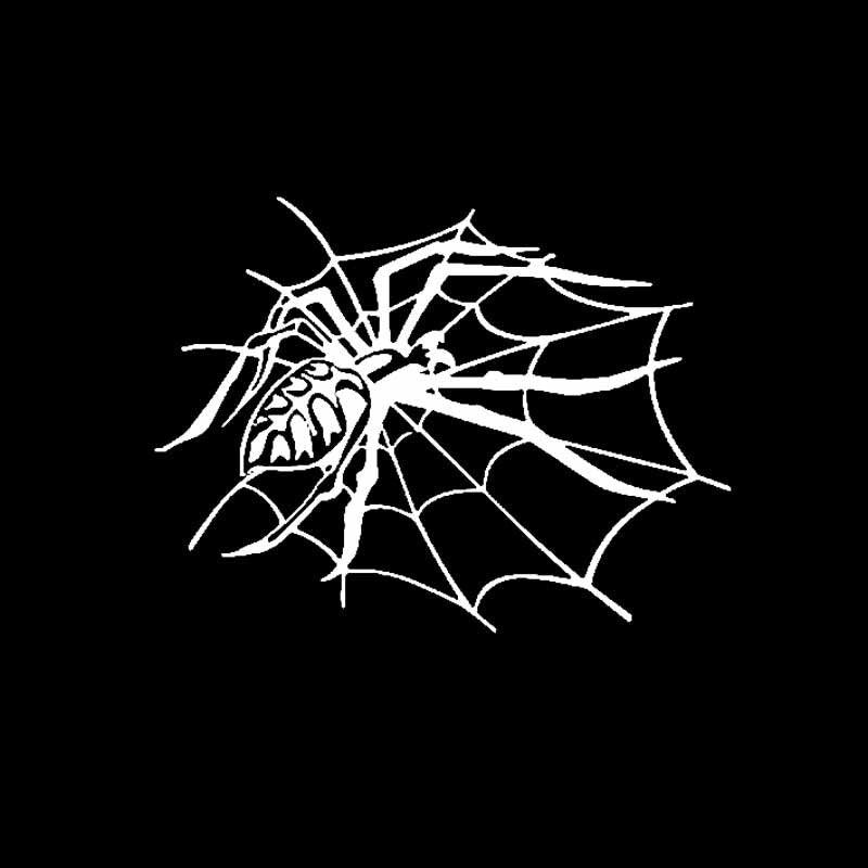 Car decals Lifelike Spider Webs Halloween Car Stickers Vinyl Decal waterproof sunscreen 15CM - KinglyDay