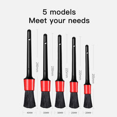 Car Wash Brush Soft Brush Detail Brush Small Brush Automotive Interior Cleaning Tools Air Conditioner Air Outlet Cleaning Brush - KinglyDay