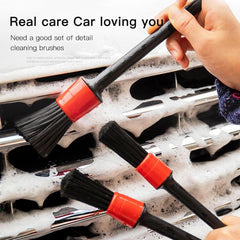 Car Wash Brush Soft Brush Detail Brush Small Brush Automotive Interior Cleaning Tools Air Conditioner Air Outlet Cleaning Brush - KinglyDay