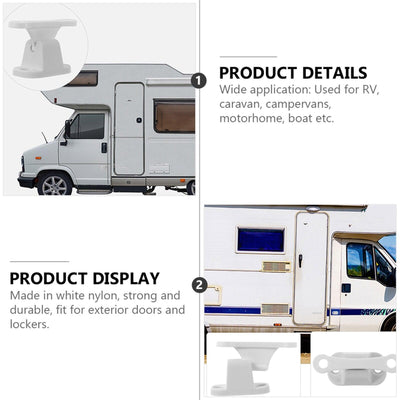 Caravan Door Catch Retainer Holder RV Motorhome Boat Door Lock Stopper Clip Latch Camper Door Retainer Holder Accessories - KinglyDay
