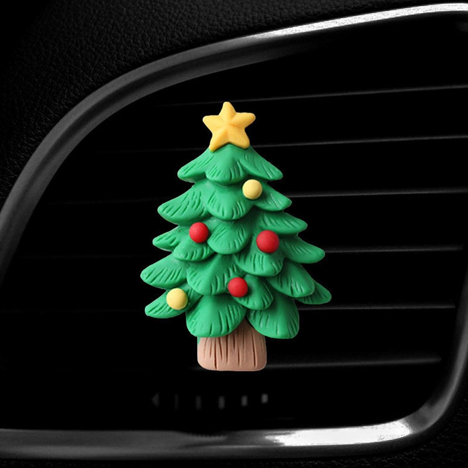 Christmas Car Air Perfume Clip Car Borne Scented Air Conditioning Perfume Decorations Christmas Tree Decoration Car Accessories - KinglyDay