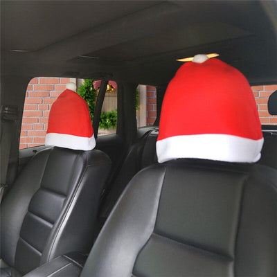 Christmas Car Chair Cover Merry Christmas Decorations for Car Navidad 2022 Xmas Decor Gifts Happy New Year 2023 Kerst Natale - KinglyDay
