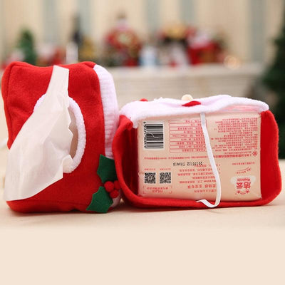Christmas Decorations for Home Xmas Tissue Box Cover Table Decor New Year 2023 Adornos De Navidad Noel Party Decor Ornaments - KinglyDay