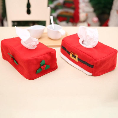 Christmas Decorations for Home Xmas Tissue Box Cover Table Decor New Year 2023 Adornos De Navidad Noel Party Decor Ornaments - KinglyDay