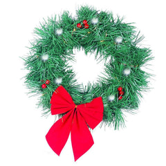Christmas Wreath For Car Christmas Car Wreath Accessories Christmas Decor Easily Mounts To Car Or Truck Front Grille - KinglyDay