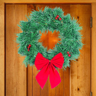 Christmas Wreath For Car Christmas Car Wreath Accessories Christmas Decor Easily Mounts To Car Or Truck Front Grille - KinglyDay