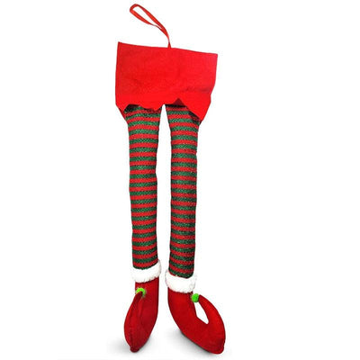Elf Christmas Decorations Car Accessories Interior Woman Vehicle Fireplace Car Hanging Ornaments Holiday Gift for Kids Children - KinglyDay