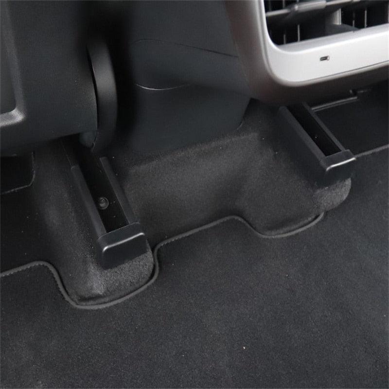 For Tesla Model 3 Model Y 18-21 Rear Seat Slide Rail Soft Rubber Plug Protection Car Interior Function Accessories - KinglyDay