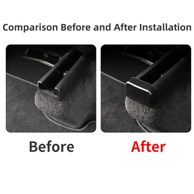 For Tesla Model 3 Model Y 18-21 Rear Seat Slide Rail Soft Rubber Plug Protection Car Interior Function Accessories - KinglyDay