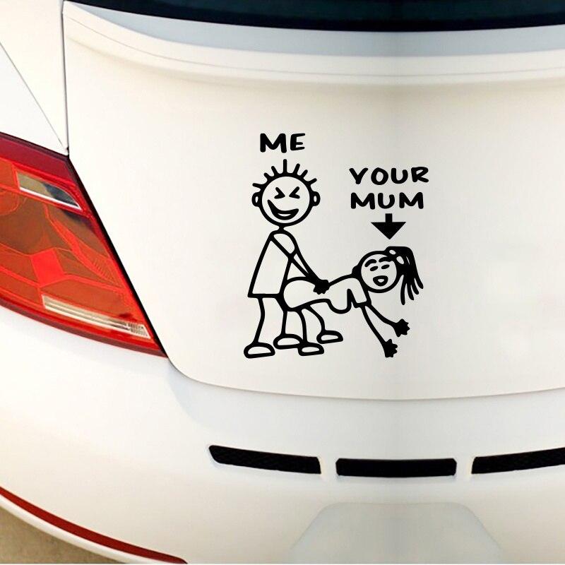 Funny Making My Stick Family Die Cut Vinyl Decal Sticker For Car Truck Motorcycle Window Bumper Wall Decor - KinglyDay