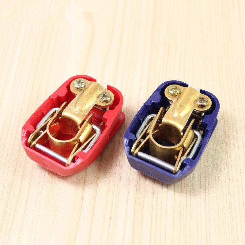 Universal 1 Pair 12V Quick Release Battery Terminals Clamps for Car Caravan Boat Motorcycle Car-styling Car Accessories - KinglyDay