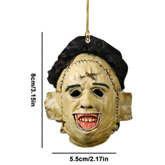 Halloween Christmas Horror Decoration Car Mirror Pendant Ornament Horror Movie Character Personalized Hanging Ornaments For Cars - KinglyDay
