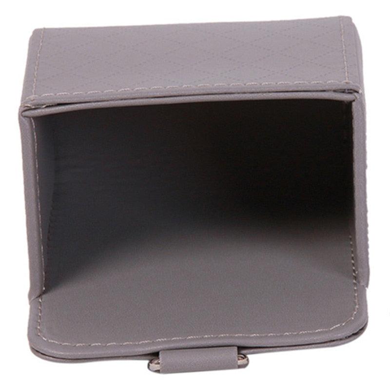 Car Outlet Vent Seat Back Tidy Storage Box PU Leather Coin Bag Case Pocket Organizer Hanging Holder Pouch Automobile Accessories - KinglyDay