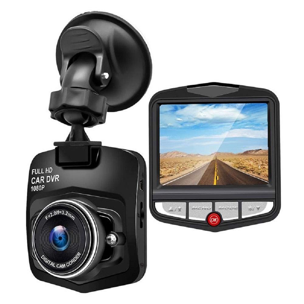 1080P 2.4" LCD Car DVR Camera IR Night Vision Video Driving Camcorder Recorder Shooting Angle 170° HD Camera G-Sensor Dashcam - KinglyDay