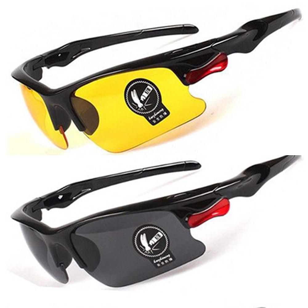 Day Night Car Vision Driver's Eyewear Anti Anti-Glare Night Vision Driver Goggles Night Driving Enhanced Light Glasses - KinglyDay