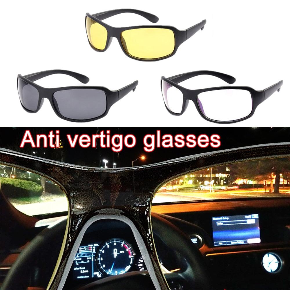 Day Night Car Vision Driver's Eyewear Anti Anti-Glare Night Vision Driver Goggles Night Driving Enhanced Light Glasses - KinglyDay