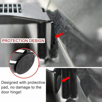 2 Pcs Metal Front Door Foot Pegs Rest Pedals Fit for Jeep Wrangler JK JKU JL JLU 2007-2020 & Jeep Gladiator JT 2021(U.S. Flag Style) - KinglyDay