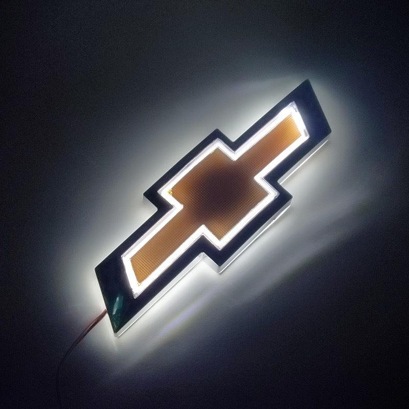 5D LED Emblem Light for Chevy Light Up Chevy Bowtie Tail Logo Light Badge Lamp Emblem Fit for Chevrolet Holden Cruze Malibu Epica Captiva - KinglyDay