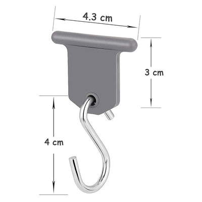 8Pcs Outdoor Camping Awning Hooks Fastener Clips RV Tent Clips For Caravan Camper Trailer - KinglyDay
