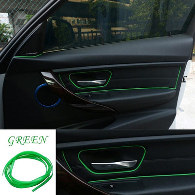 Car Decorative Trim Strips Styling Auto Accessories Interior Exterior Moulding Strip Line Pink And Purple Color - KinglyDay
