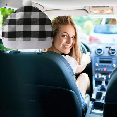 Christmas Car Chair Cover Merry Christmas Decorations for Car Navidad 2022 Xmas Decor Gifts Happy New Year 2023 Kerst Natale - KinglyDay