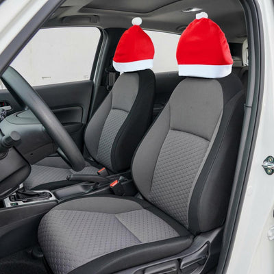 Car Personality Lovely Christmas Hat Trim Sticker For Tesla 2021-2022 Model 3 Model Y Interior Decoration Accessories - KinglyDay