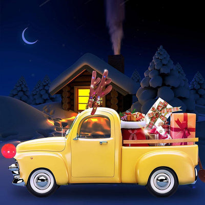 LED Illuminated Antlers Car Decoration Cute Christmas Decor Three Lighting Modes Christmas Supplies Car Reindeer Antlers Doffer - KinglyDay