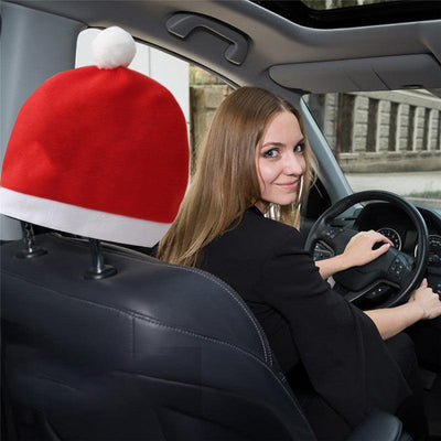 Christmas Car Chair Cover Merry Christmas Decorations for Car Navidad 2022 Xmas Decor Gifts Happy New Year 2023 Kerst Natale - KinglyDay