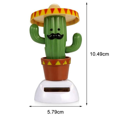 Solar Powered Dancing Ghost/Fireman/Pumpkin Car Ornaments Solar Shaking Head Doll Interior Dashboard Decoration Halloween Gift - KinglyDay