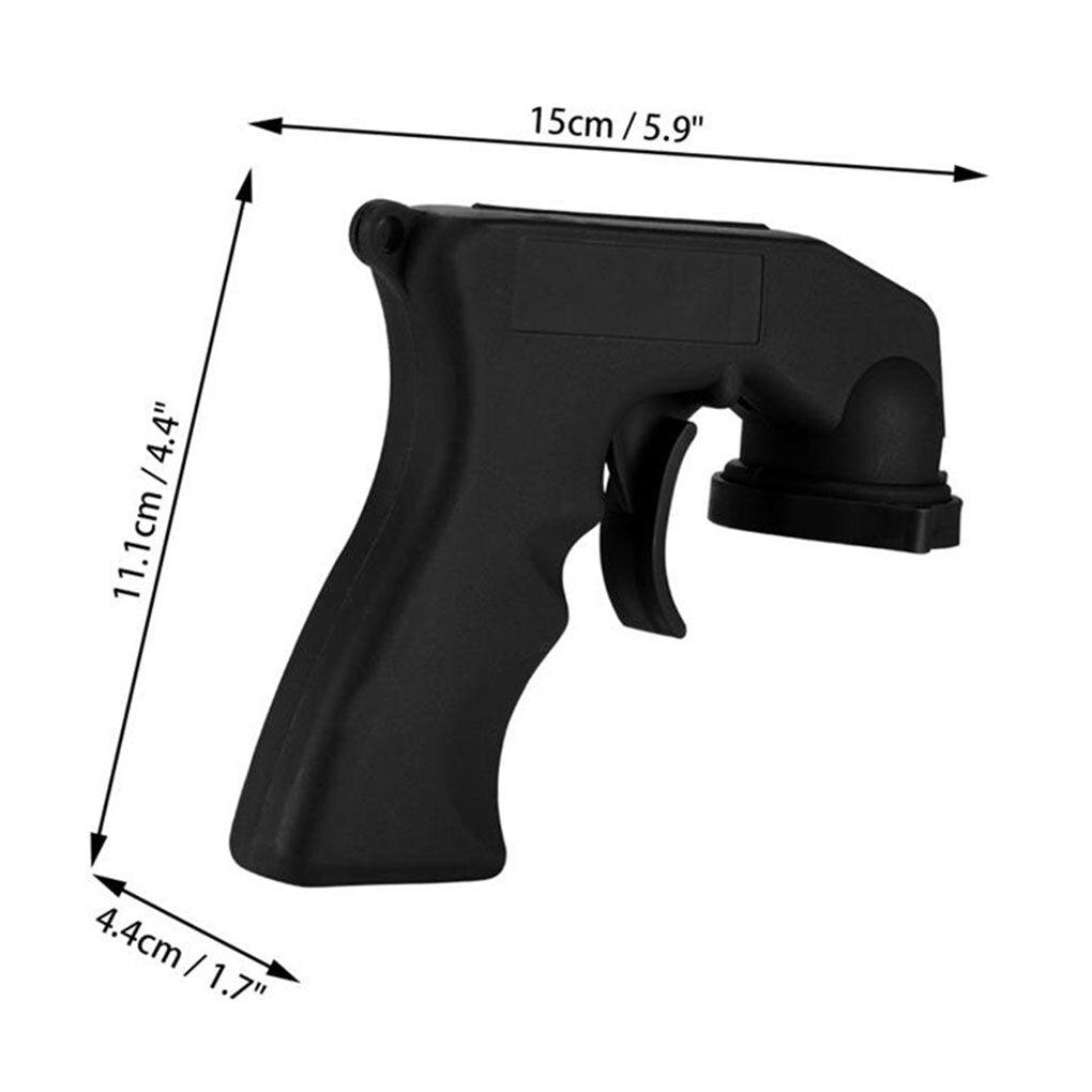 Spray Adaptor Paint Care Aerosol Spray Gun Handle with Full Grip Trigger Locking Collar Car Maintenance Painting Paint Tool - KinglyDay